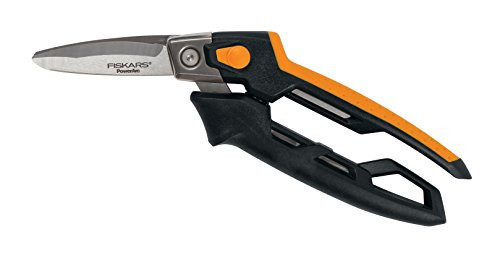 Fiskars Pro PowerArc Steel Straight-Cut Offset Utility Snips