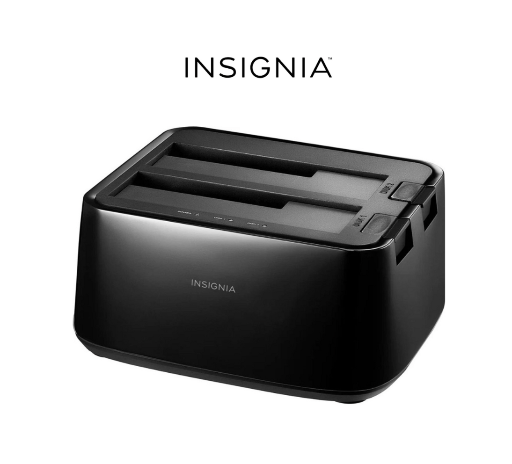 Insignia 2-Bay HDD Docking Station