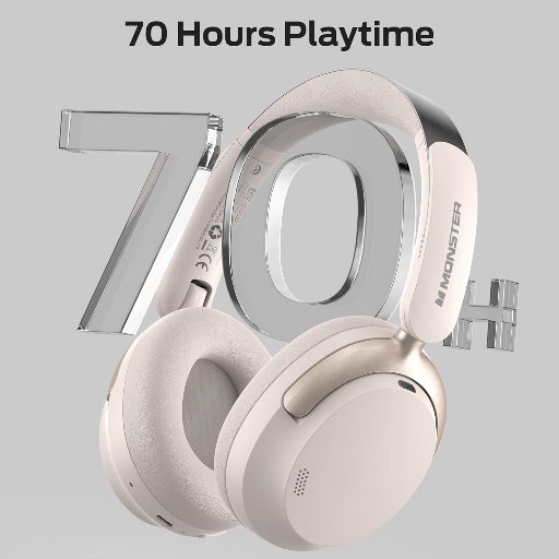 Monster Persona 3rd ANC Wireless Headphones
