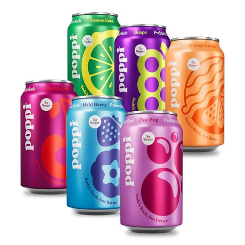 Poppi Sparkling Prebiotic Soda 12-Pack