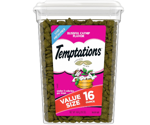 Temptations Cat Treats 16oz Tubs - Many Options