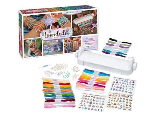 Loopdedoo Deluxe DIY Spinning Loom Friendship Bracelet Maker Kit