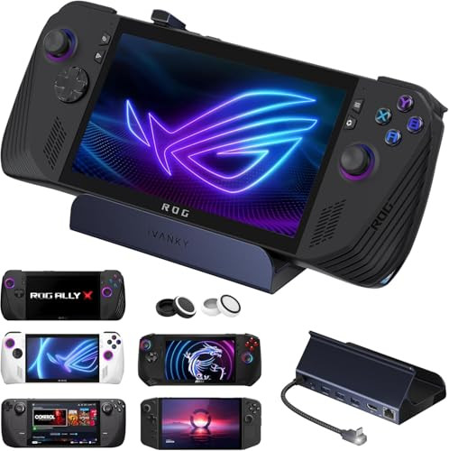 iVANKY 8-in-1 Steam Deck/ROG Ally Dock
