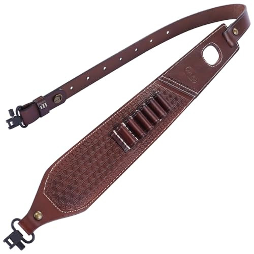 CVLIFE Leather Rifle Sling