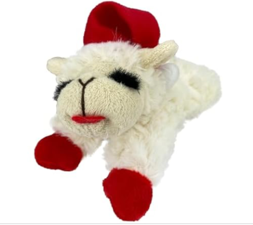 Multipet Lamb Chop Dog Plush Toy