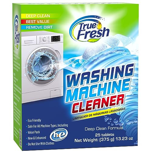 Washing Machine Cleaner Tablets, 25-Pack