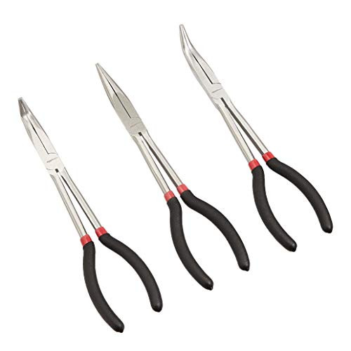 Amazon Basics Long Reach Needle Nose Pliers Tool Set