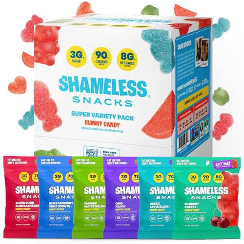 Healthy Low Calorie Keto Gummies 6-Pack