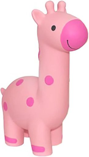 Multipet Minipet Latex Giraffe Squeaking Dog Toy