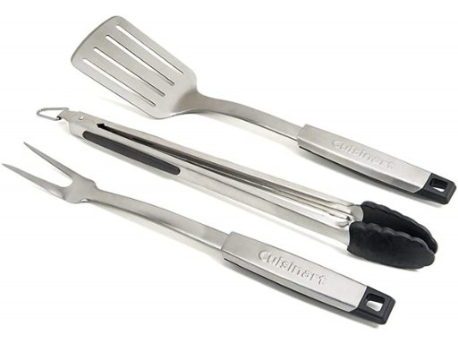 Cuisinart 3-Piece Stainless Steel Grill Tool Set