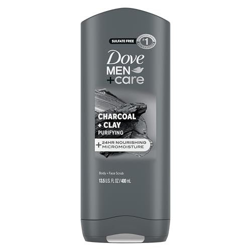 Dove Men+Care Purifying Charcoal + Clay Body & Face Wash