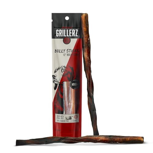 Grillerz Thick Bully Sticks Dog Treat