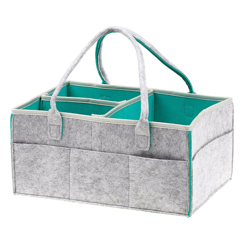 Portable Nursery Storage Organizer for Babies with Changing Mat