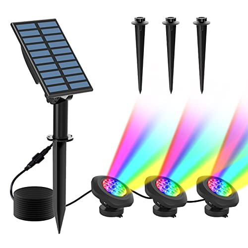 T-SUN Solar Submersible Floating or Ground Lights
