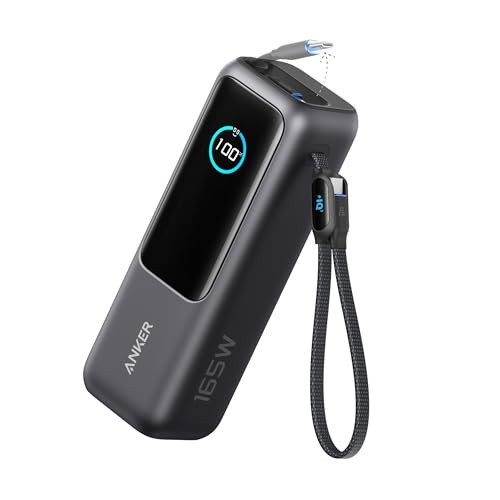 Anker Laptop Power Bank, 25,000mAh Portable Charger w/ 3x 100W USB-C Ports  (Flight-Approved)