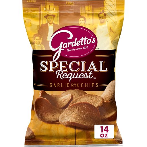 Gardetto's Roasted Garlic Rye Snack Chips