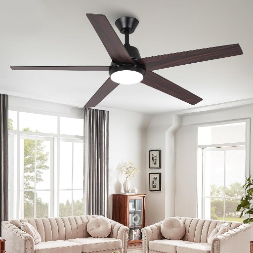 Vaczon 52" Modern Ceiling Fan W/Remote