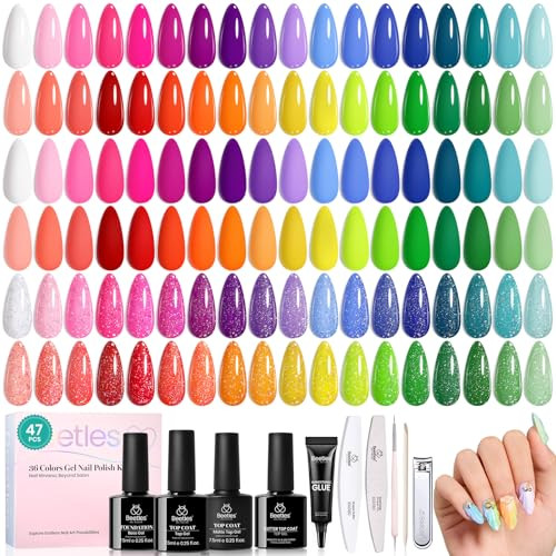 Beetles Summer Gel Polish, 36 Colors
