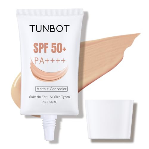 TUNBOT Liquid Makeup Foundation with SPF 50