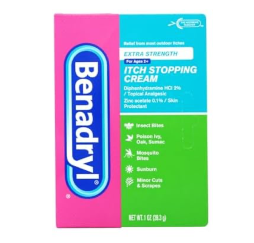 Benadryl Extra Strength Anti-Itch Relief Cream