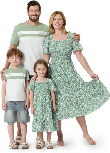PATPAT Family Matching Summer Vacation Outfits