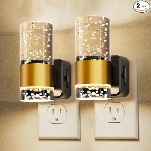 LOHAS-LED 2-Pack Dusk to Dawn Adjustable Night Lights