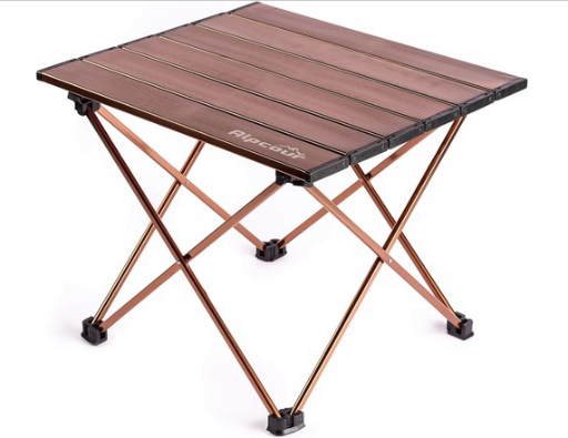 Alpcour Portable Aluminum Camping Table