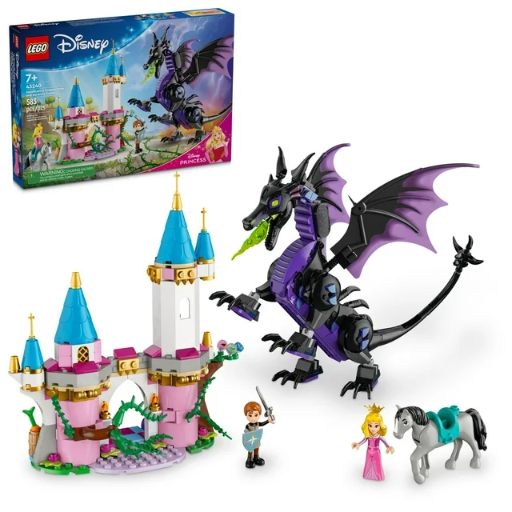LEGO Disney Princess Maleficent’s Dragon Form Building Set