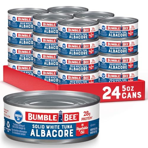Bumble Bee Solid White Albacore Tuna in Oil 5 oz Can (Pack of 24) Deal