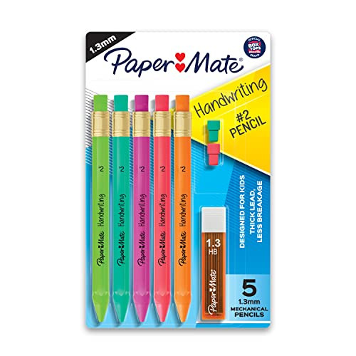 Paper Mate Triangular Mechanical Pencil Set, 8 Count
