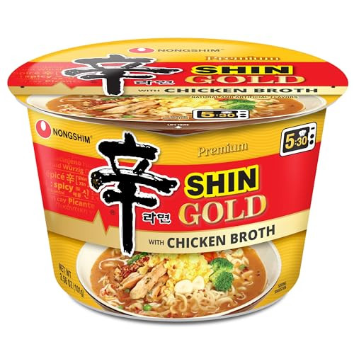 Nongshim Shin Gold Big Bowl 6-Pack
