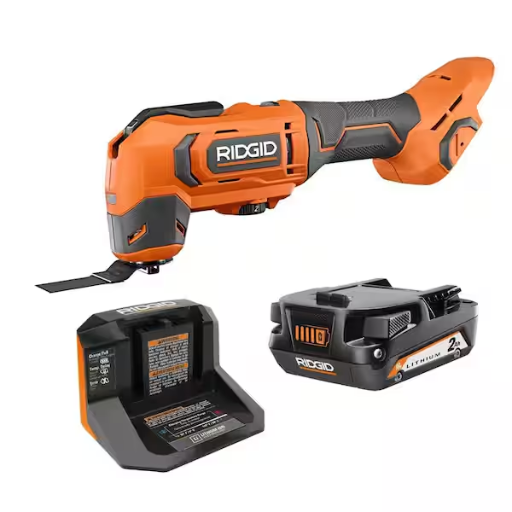 Ridgid 18V Cordless Oscillating Multi-Tool Kit