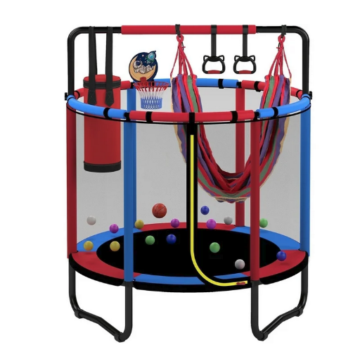 Segmart 55" Mini Round Trampoline for Kids