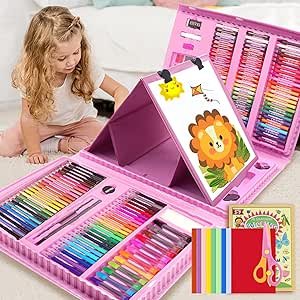 208 PCS Drawing and Painting Art Kit