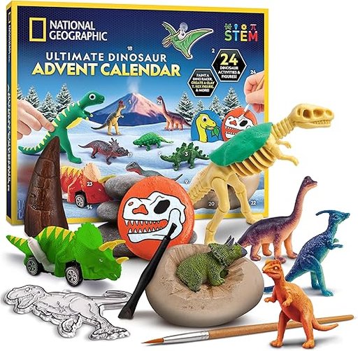 NATIONAL GEOGRAPHIC Dinosaur Advent Calendar 2024