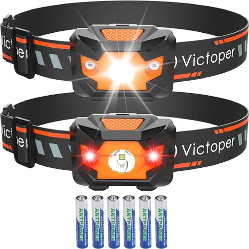 Victoper Headlamp 2 Pack