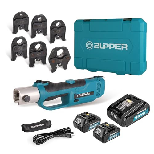 ZUPPER Standard Pro Press Tool Kit with Copper Jaws