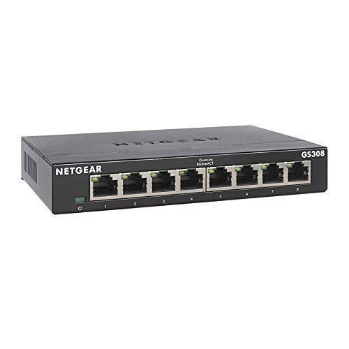 Netgear 8-Port Gigabit Ethernet Unmanaged Switch