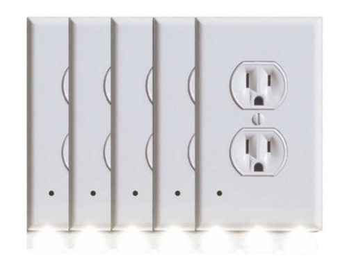 Marquee Outlet Covers with Built-in LED Night Light