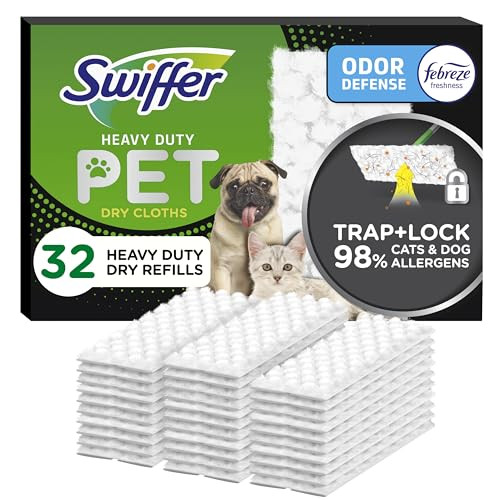Swiffer Pet Heavy Duty Multi-Surface Dry Cloth Refills