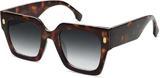 SOJOS Oversized Square Polarized Sunglasses