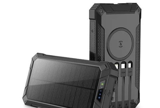 Monocrystalline Solar Portable 20,000mAh Power Bank