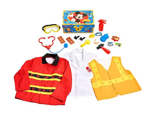Disney Junior Mickey Mouse Helping Hands Dress Up Trunk