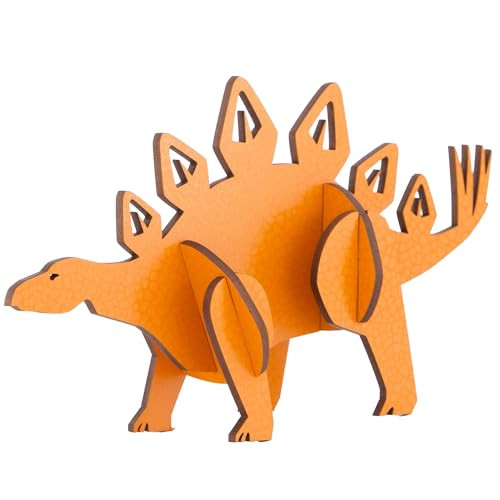 Little & Wood Woodlet Stegosaurus 3D Wooden Kit