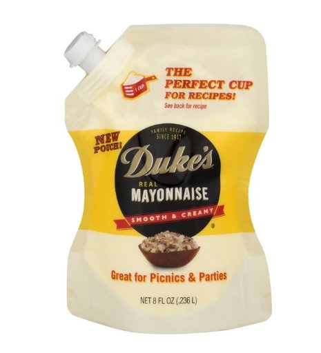 Duke's Real Mayonnaise Pouch, 8 Oz.