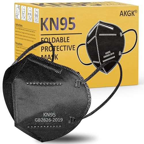 Breathable Protection Masks 5-Ply Safety, 50 Pack