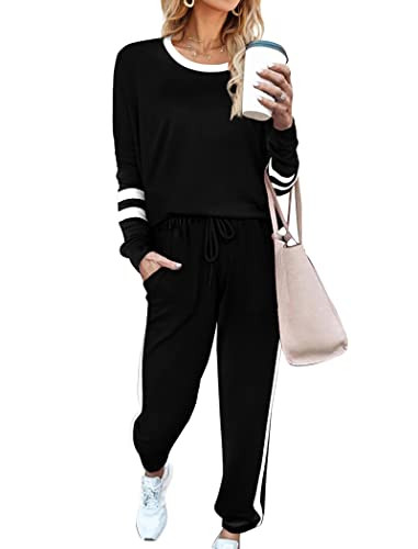 Aloodor Women's 2 Piece Sweatsuit