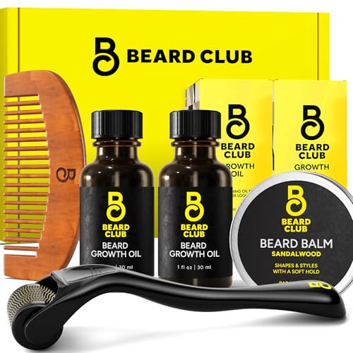 The Beard Club Enhanced Beard Growth Kit