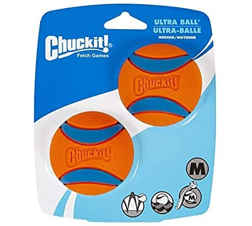 Chuckit! Ultra Ball Dog Toy - Medium, 2ct