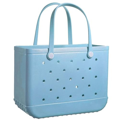 Eushdiid Beach Rubber Tote Bag
